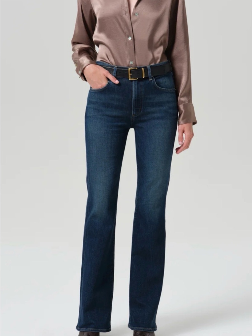 Citizens Of Humanity Dark Blue Bootcut Jeans